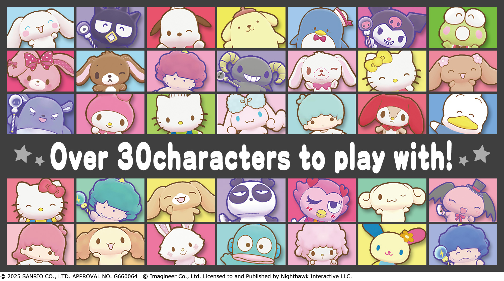 Nintendo Switch ソフト『サンリオキャラクターズ ミラクルマッチ マジカルおにごっこ』欧米及び豪州での発売決定のお知らせ6