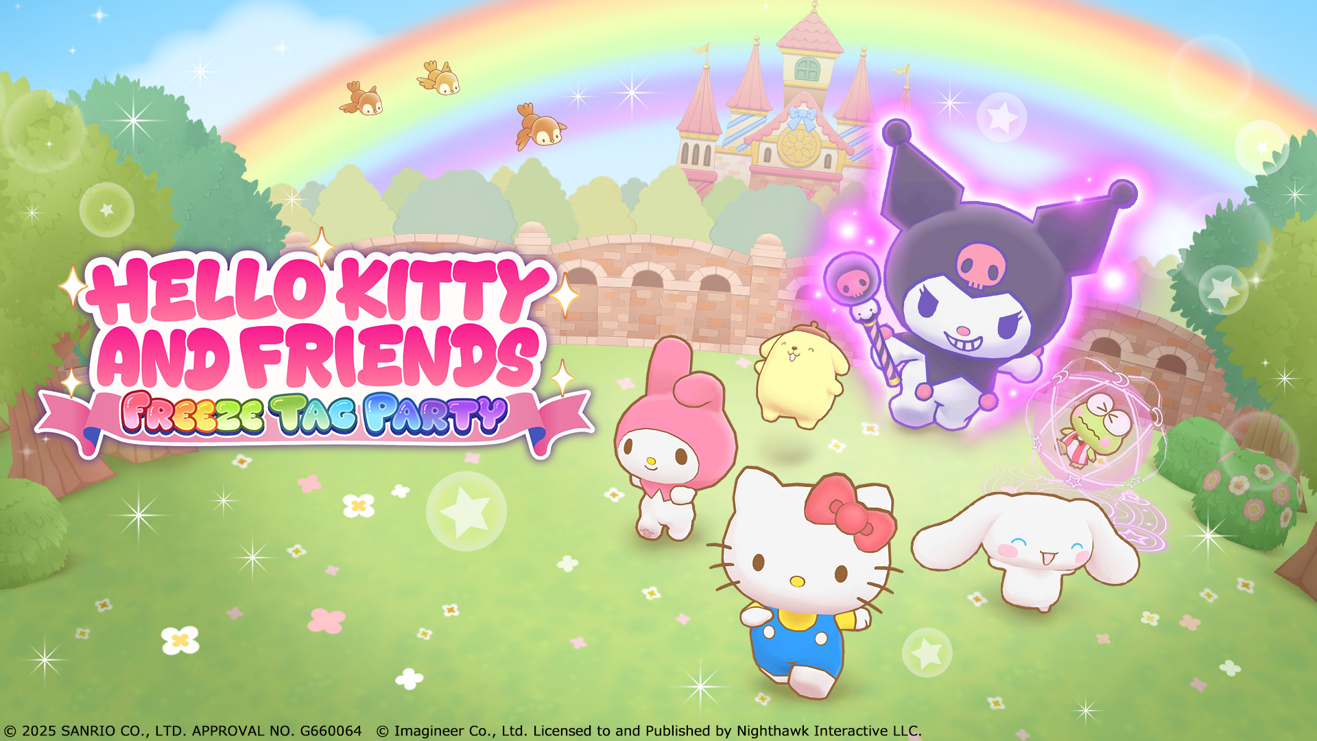 Nintendo Switch ソフト『サンリオキャラクターズ ミラクルマッチ マジカルおにごっこ』欧米及び豪州地域での発売開始のお知らせ1