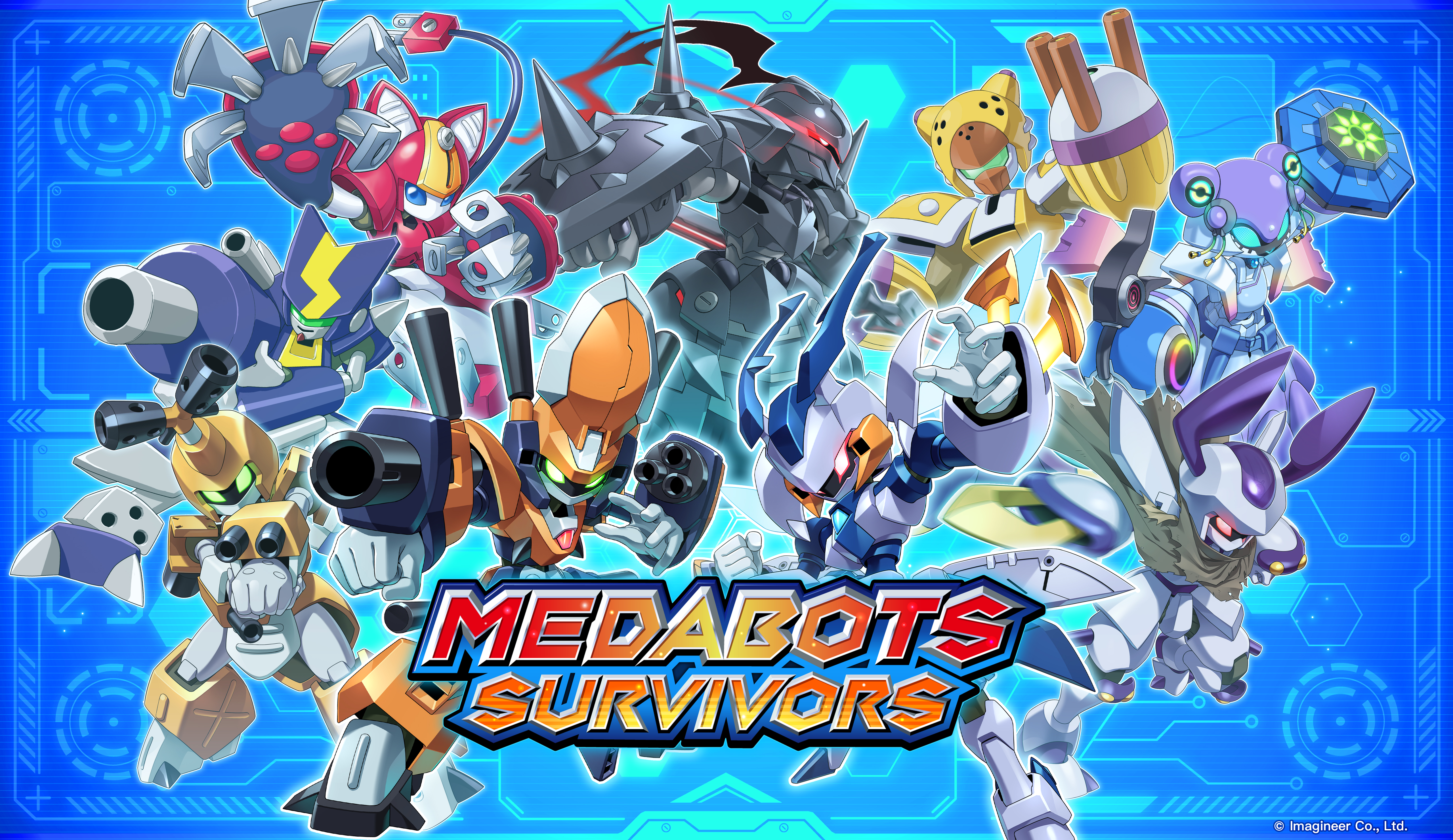 スマートフォンゲーム「メダロットサバイバー（英語名：Medabots Survivors）」グローバル配信決定のお知らせ1